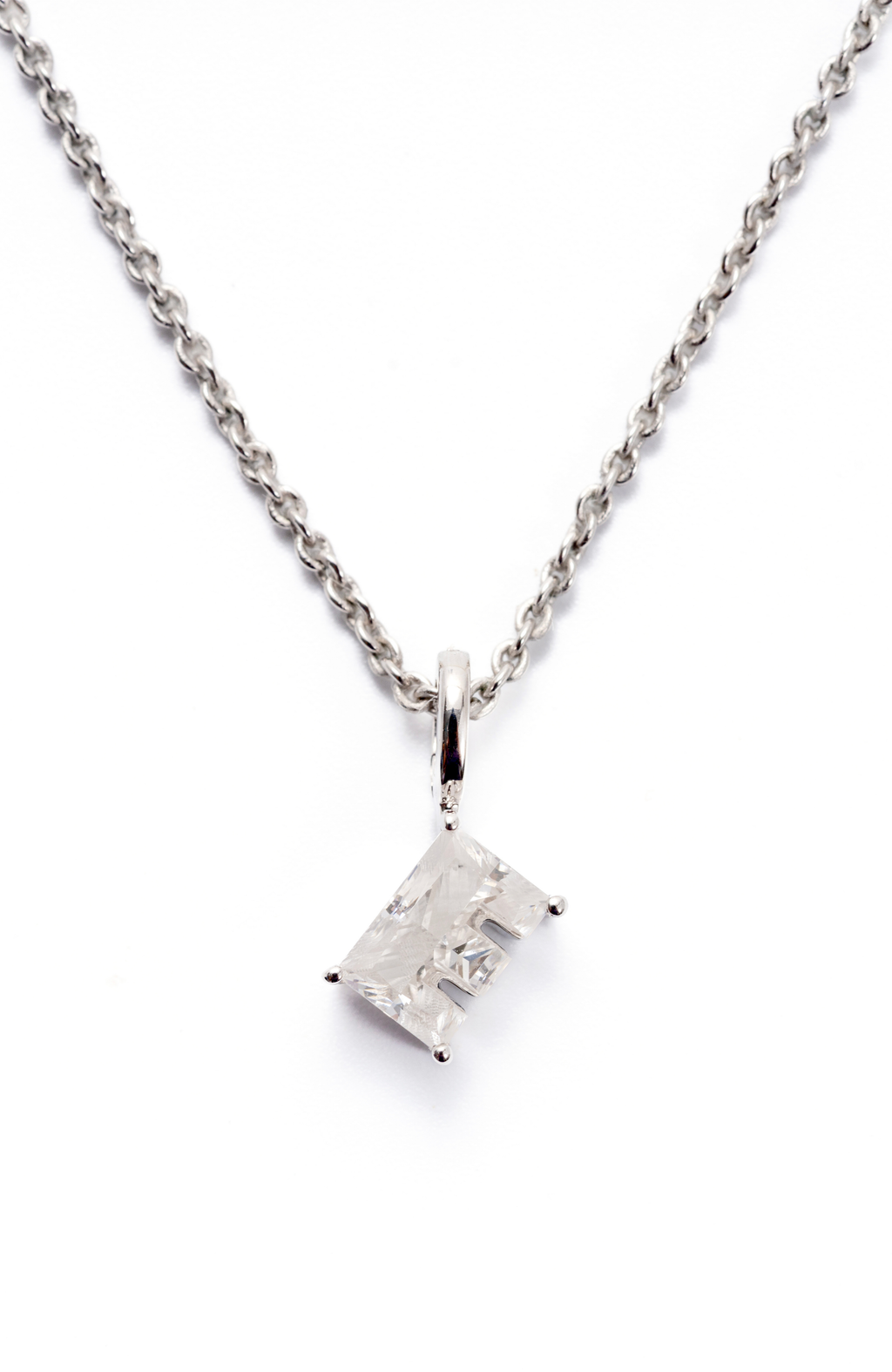 Radiant Asscher-Cut Solitaire Pendant Necklace, CUSTOM