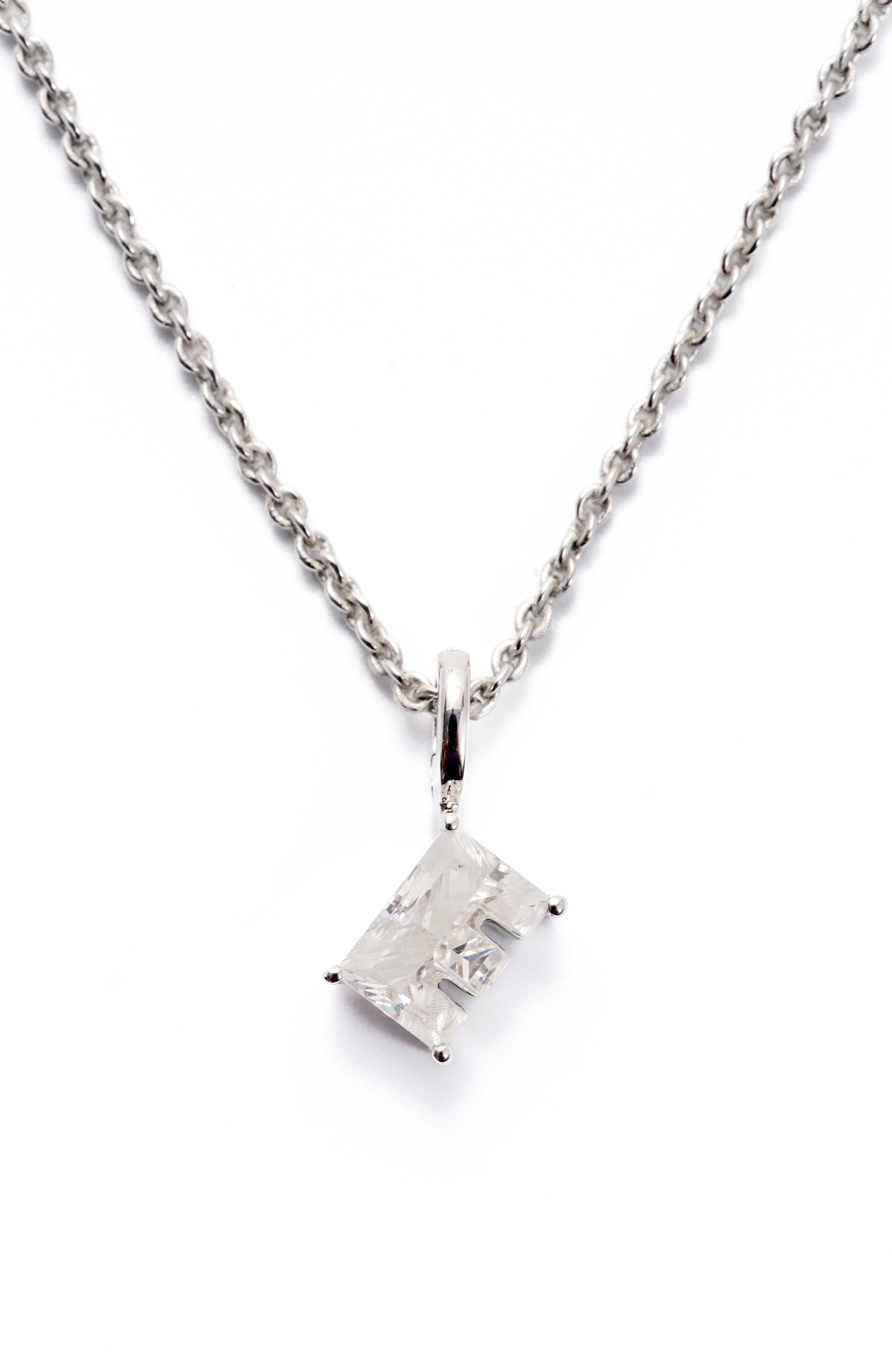 Radiant Asscher-Cut Solitaire Pendant Necklace, CUSTOM