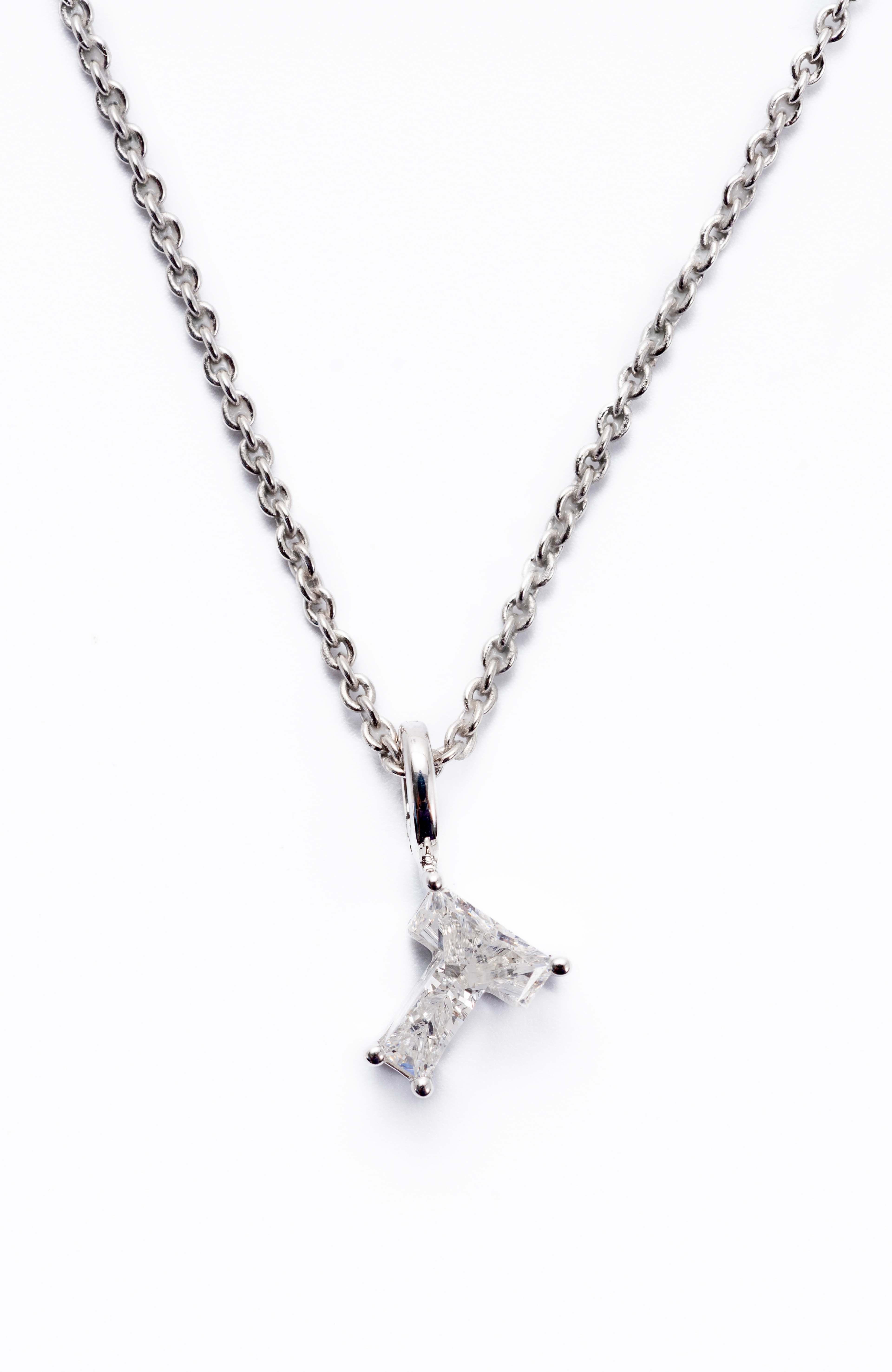 Radiant Asscher-Cut Solitaire Pendant Necklace, CUSTOM