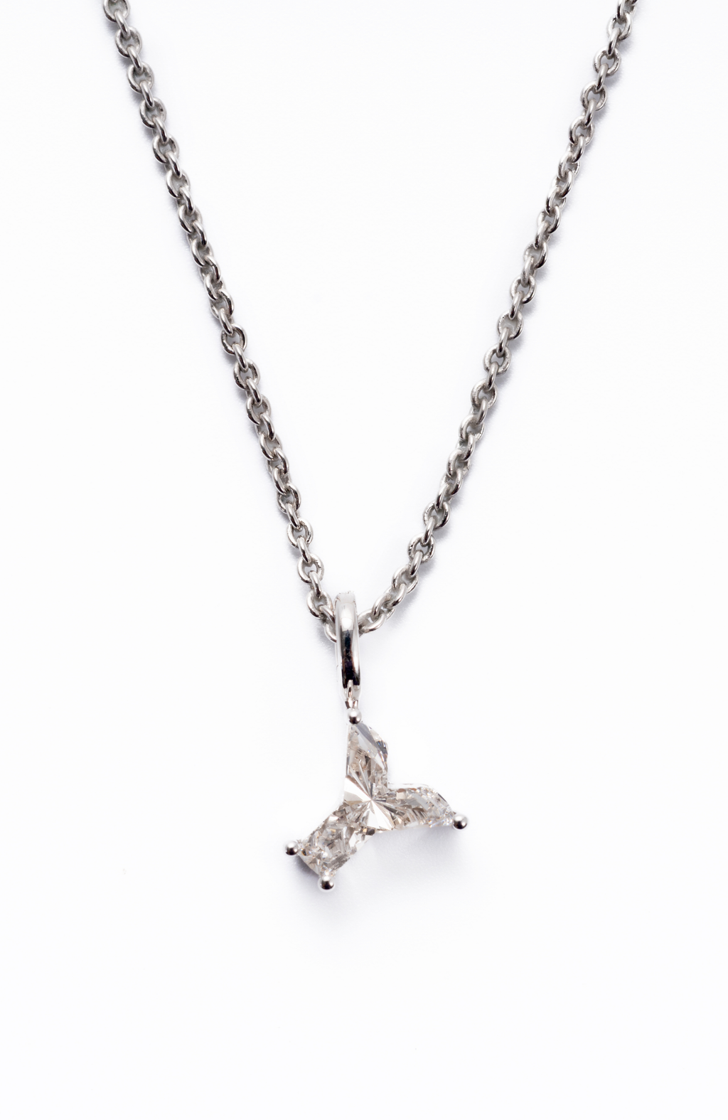Radiant Asscher-Cut Solitaire Pendant Necklace, CUSTOM