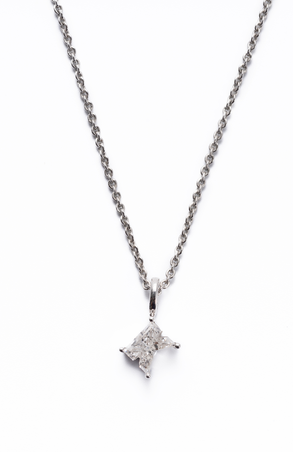 Radiant Asscher-Cut Solitaire Pendant Necklace, CUSTOM